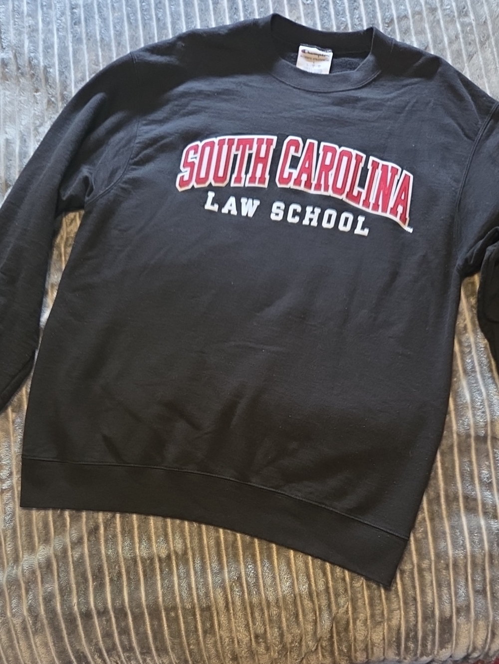 South Carolina Law School Black Crewneck Sweatshirt